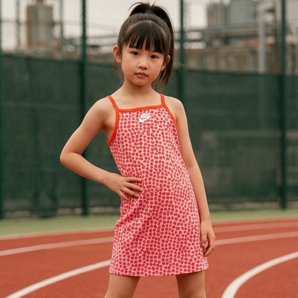 Nike Kids' Floral casual vibrant Mini Dress